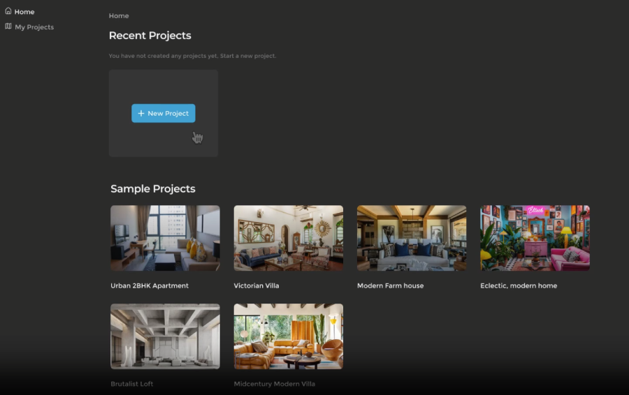 VirtualSpaces: AI 2D Floor Plan to 3D Interior Design Platform
